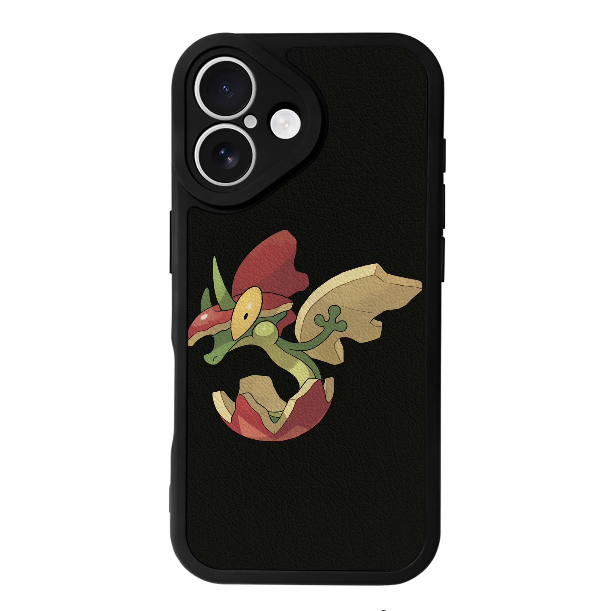 （画像用） ポケットモンスター Pokémon 【iPhone 16シリーズ対応】シリコンスマホケース（レザー調） 材質：シリコン